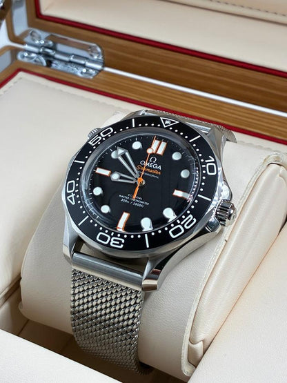 Seamaster Diver 300M Black Dial Bracelet