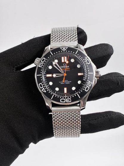 Seamaster Diver 300M Black Dial Bracelet