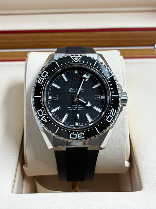 Seamaster Planet Ocean 600M Black Dial Rubber
