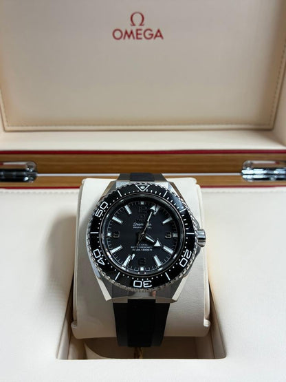 Seamaster Planet Ocean 600M Black Dial Rubber
