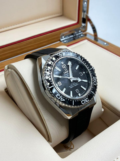 Seamaster Planet Ocean 600M Black Dial Rubber