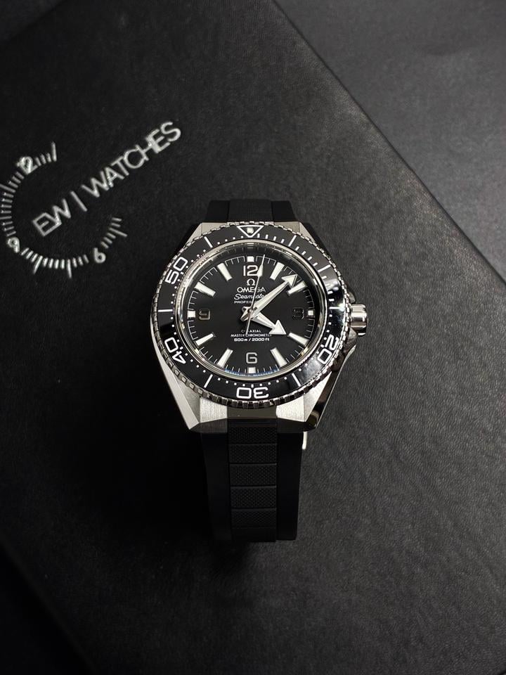 Seamaster Planet Ocean 600M Black Dial Rubber