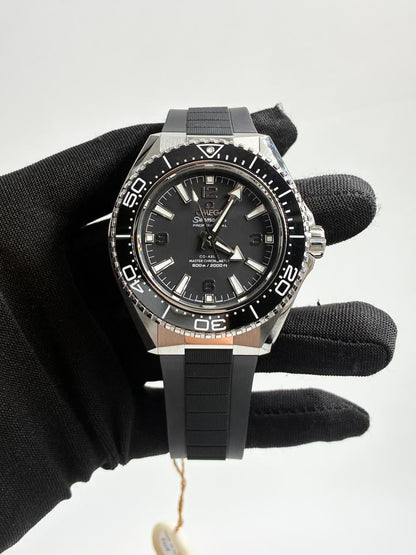 Seamaster Planet Ocean 600M Black Dial Rubber