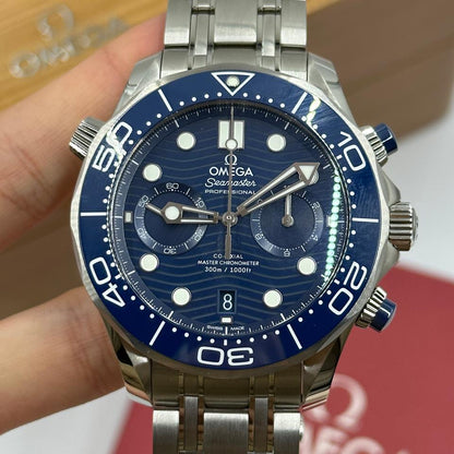 Seamaster Diver 300M Chronograph Blue Dial
