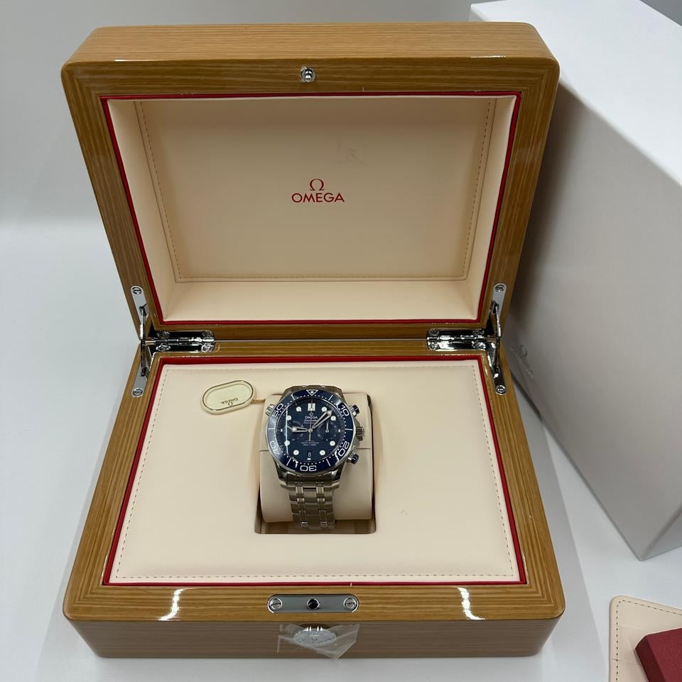 Seamaster Diver 300M Chronograph Blue Dial
