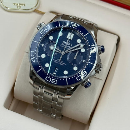 Seamaster Diver 300M Chronograph Blue Dial
