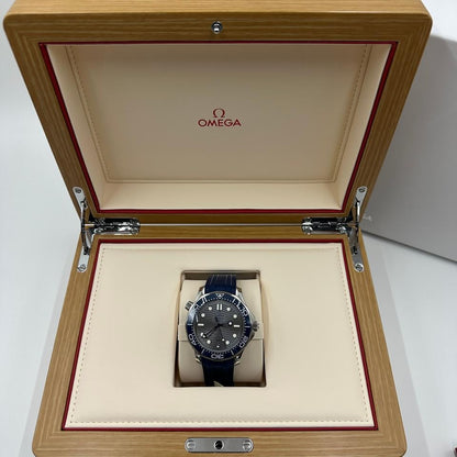 Seamaster Diver 300M Grey Dial Blue Strap