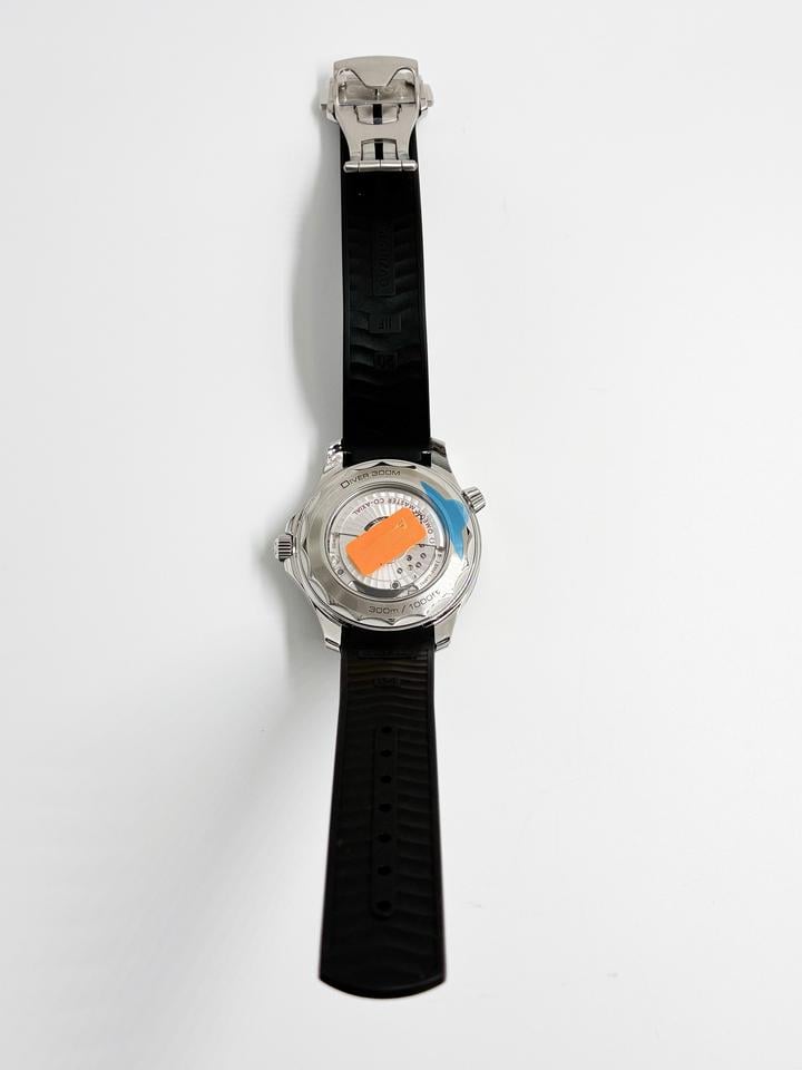 Seamaster Diver 300M Black Dial Rubber