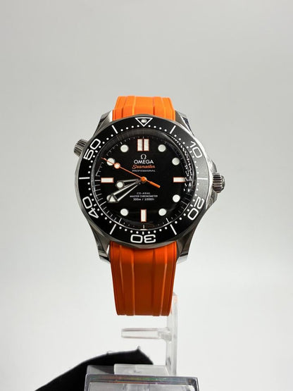 Seamaster Diver 300M Orange Strap