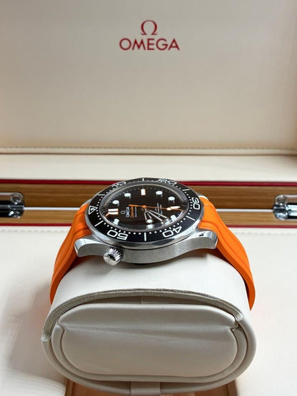 Seamaster Diver 300M Orange Strap
