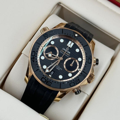 Seamaster Diver 300M Chronograph Sedna Gold