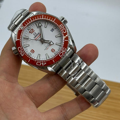 Seamaster Planet Ocean 600M White Dial