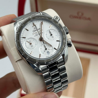 Speedmaster 38 Silver Dial