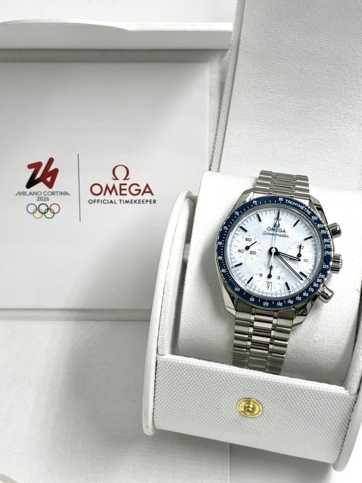 Speedmaster Olympic Games 38 White Dial