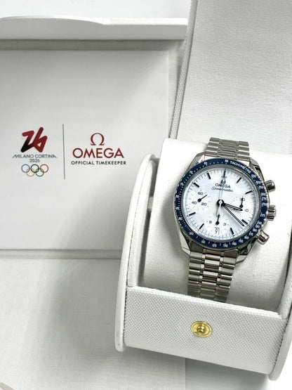 Speedmaster Olympic Games 38 White Dial