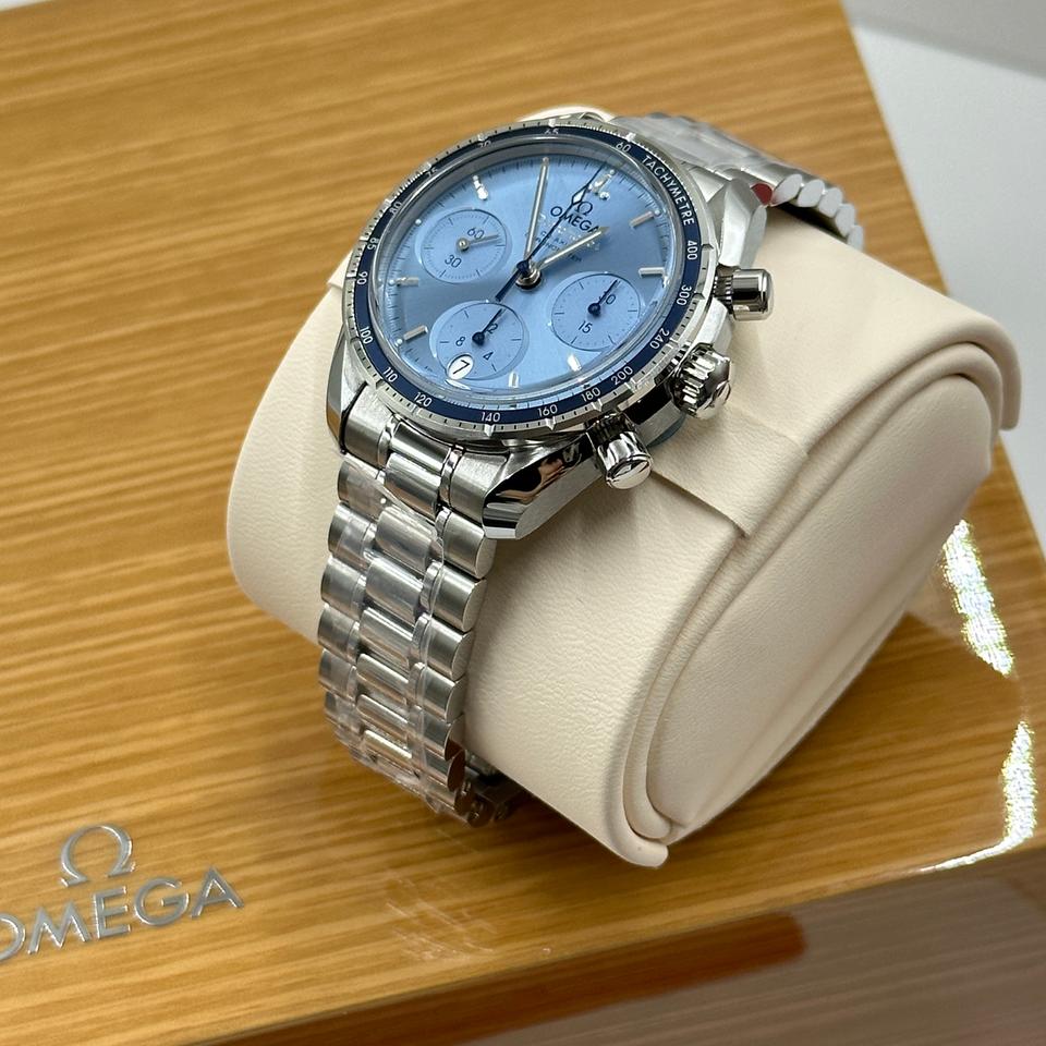 Speedmaster 38 Blue Dial