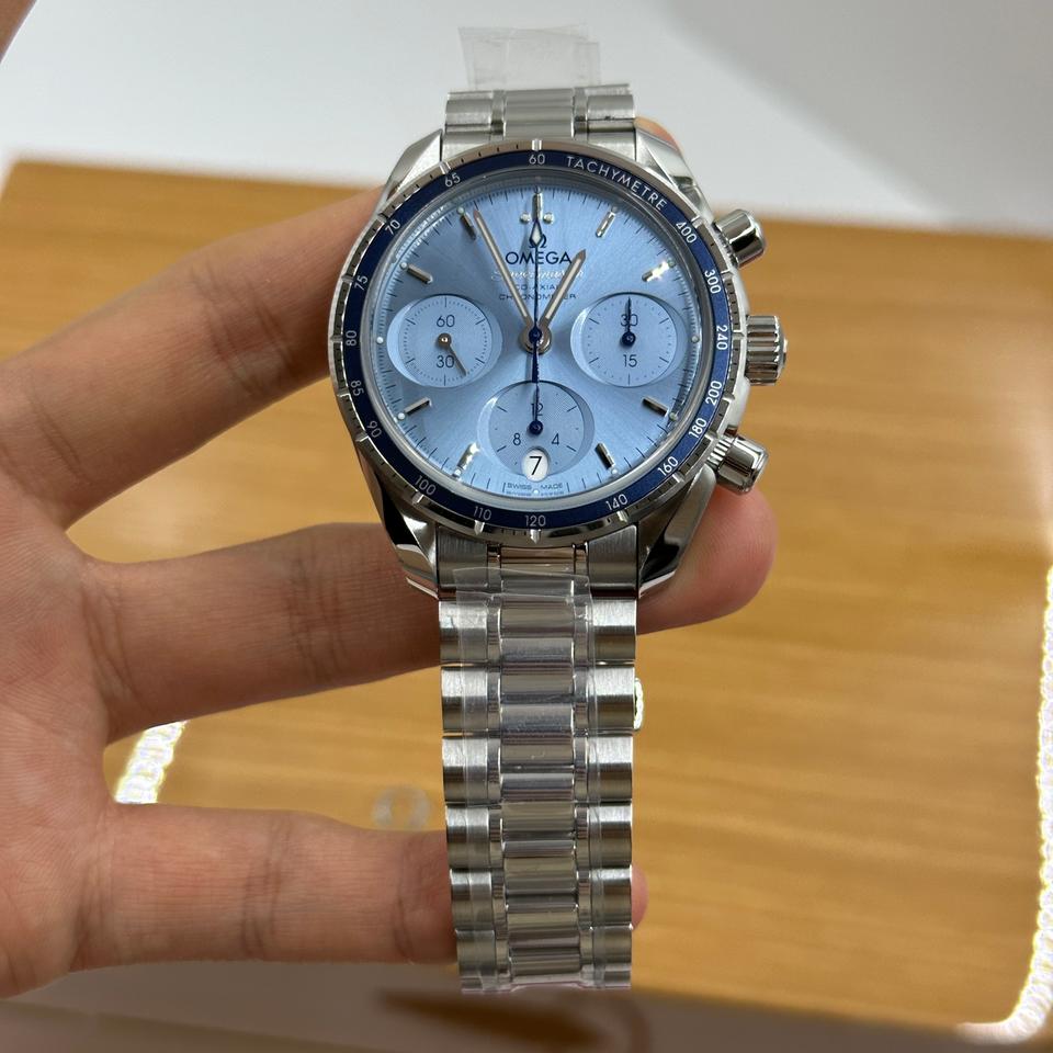 Speedmaster 38 Blue Dial