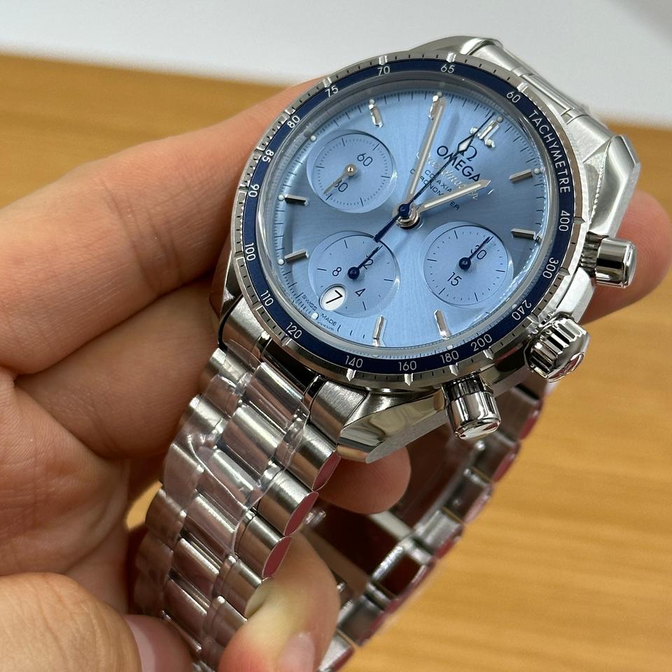 Speedmaster 38 Blue Dial