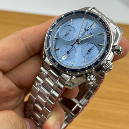 Speedmaster 38 Blue Dial
