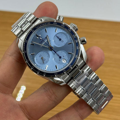 Speedmaster 38 Blue Dial