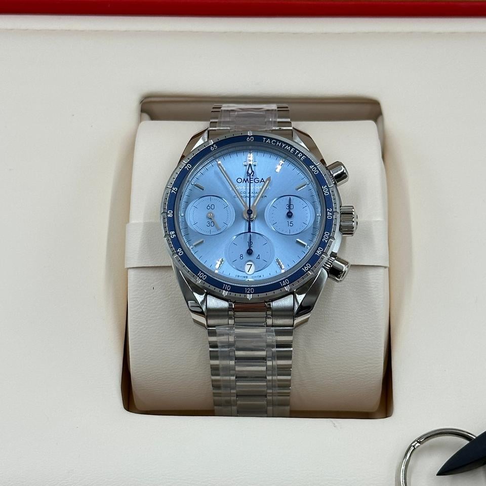 Speedmaster 38 Blue Dial