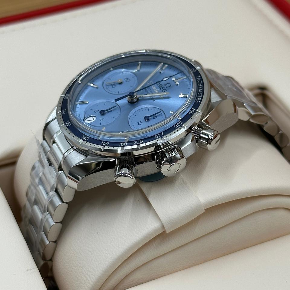 Speedmaster 38 Blue Dial