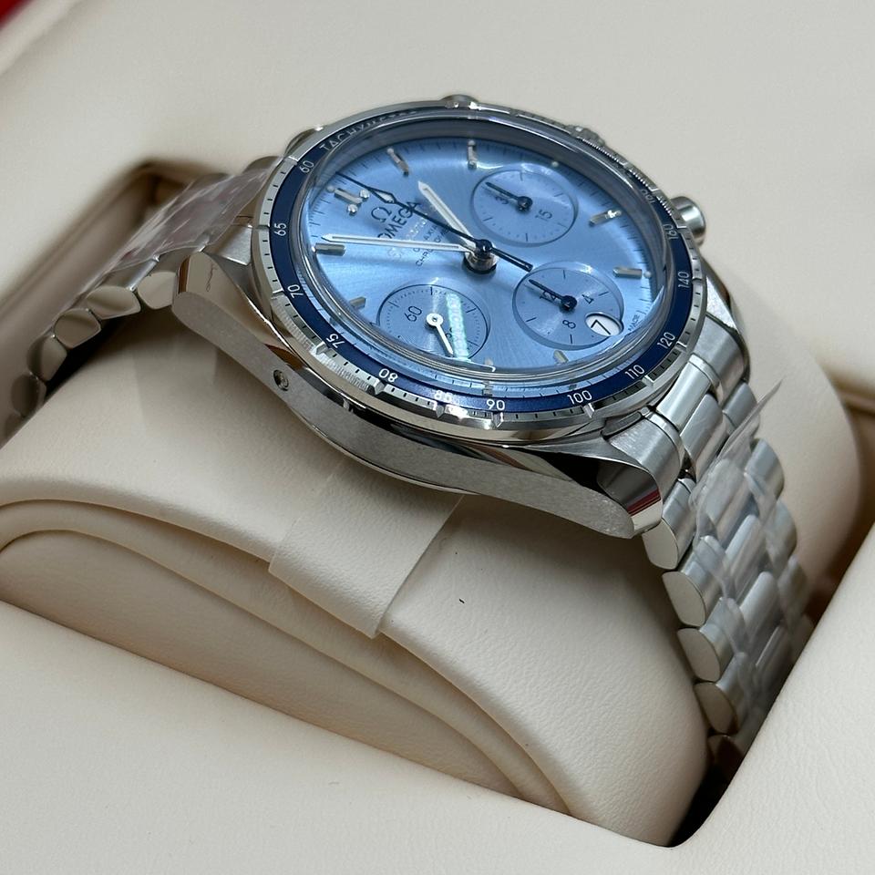 Speedmaster 38 Blue Dial