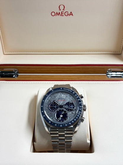 Speedmaster Moonphase Meteorite Grey Dial