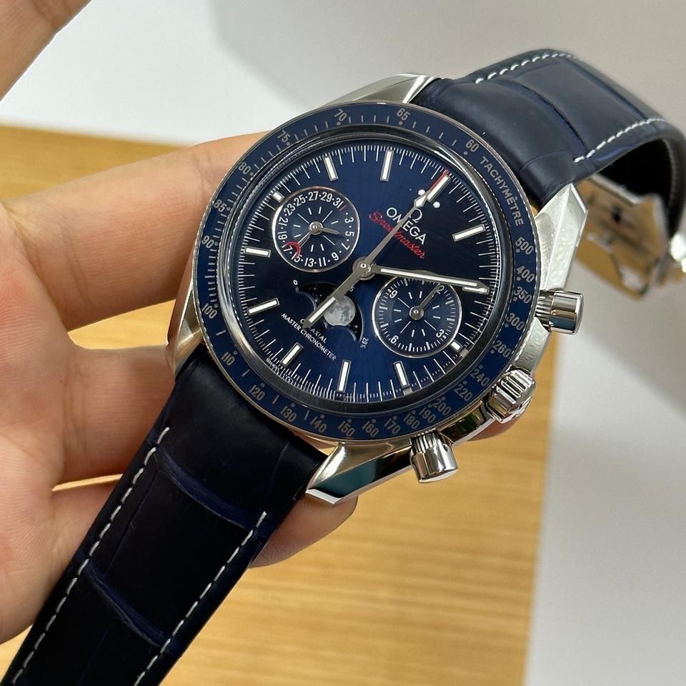 Speedmaster Moonphase Blue Dial