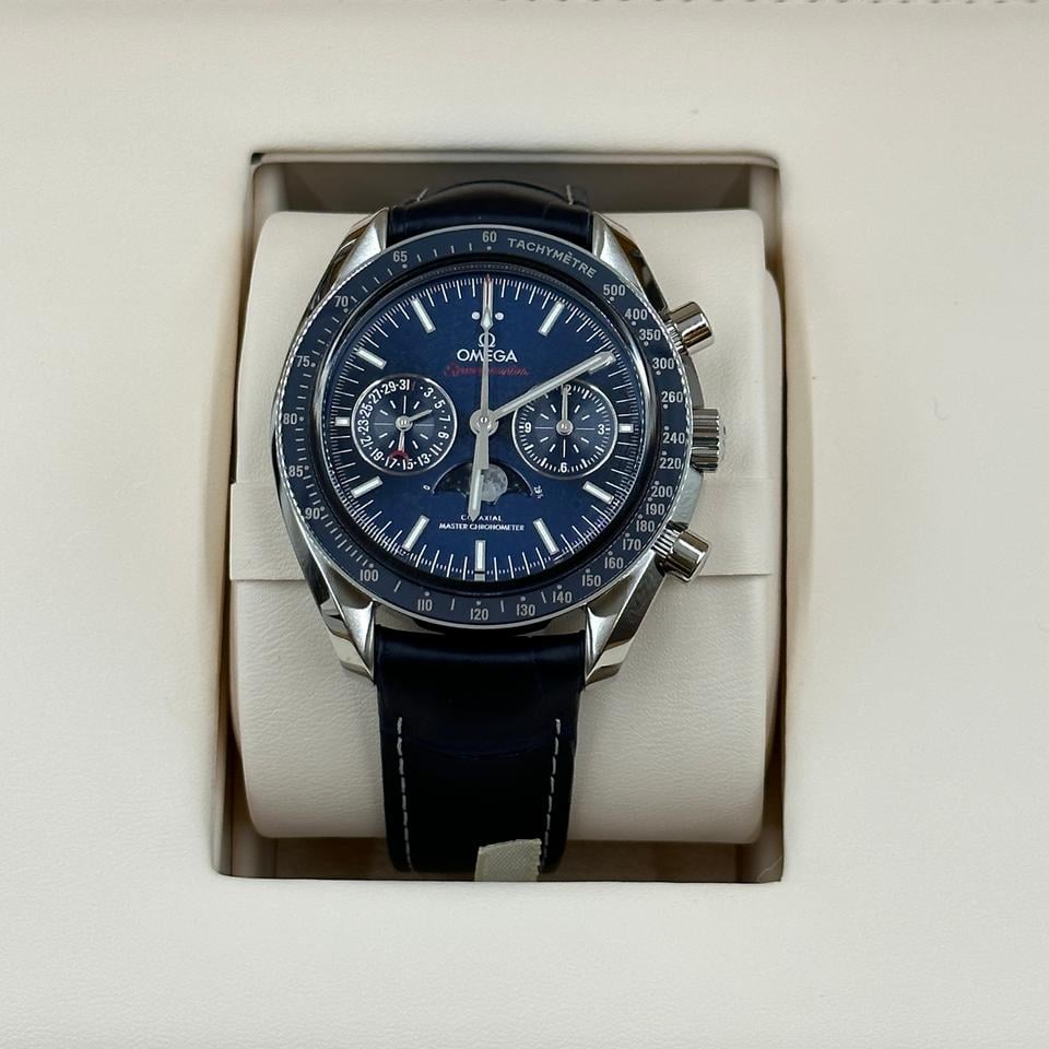 Speedmaster Moonphase Blue Dial
