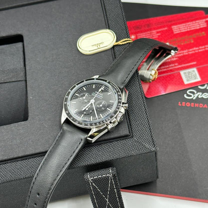 Speedmaster Moonwatch Sapphire Leather Strap
