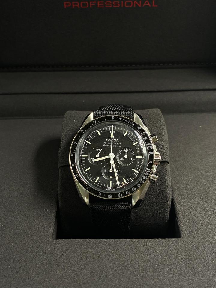 Speedmaster Moonwatch Hesalite Nylon Strap