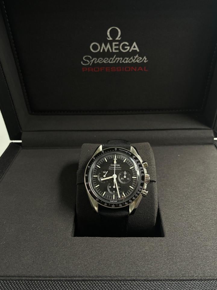 Speedmaster Moonwatch Hesalite Nylon Strap