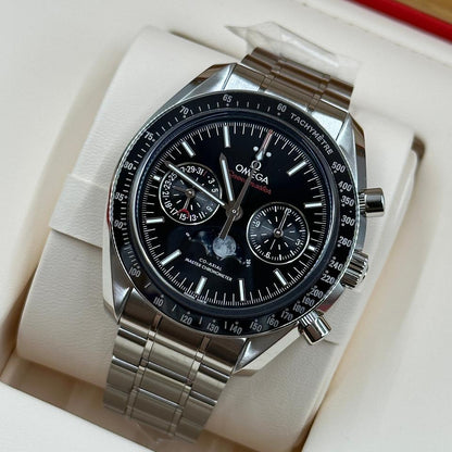 Speedmaster Moonphase Black Dial