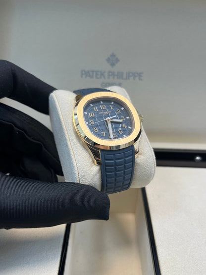 Aquanaut Rose Gold Opaline Blue 5269R-001