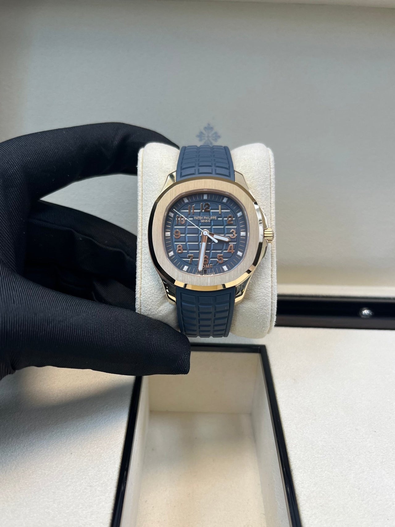 Aquanaut Rose Gold Opaline Blue 5269R-001