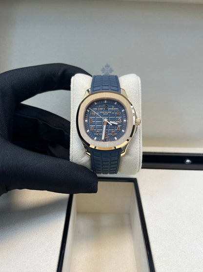 Aquanaut Rose Gold Opaline Blue 5269R-001