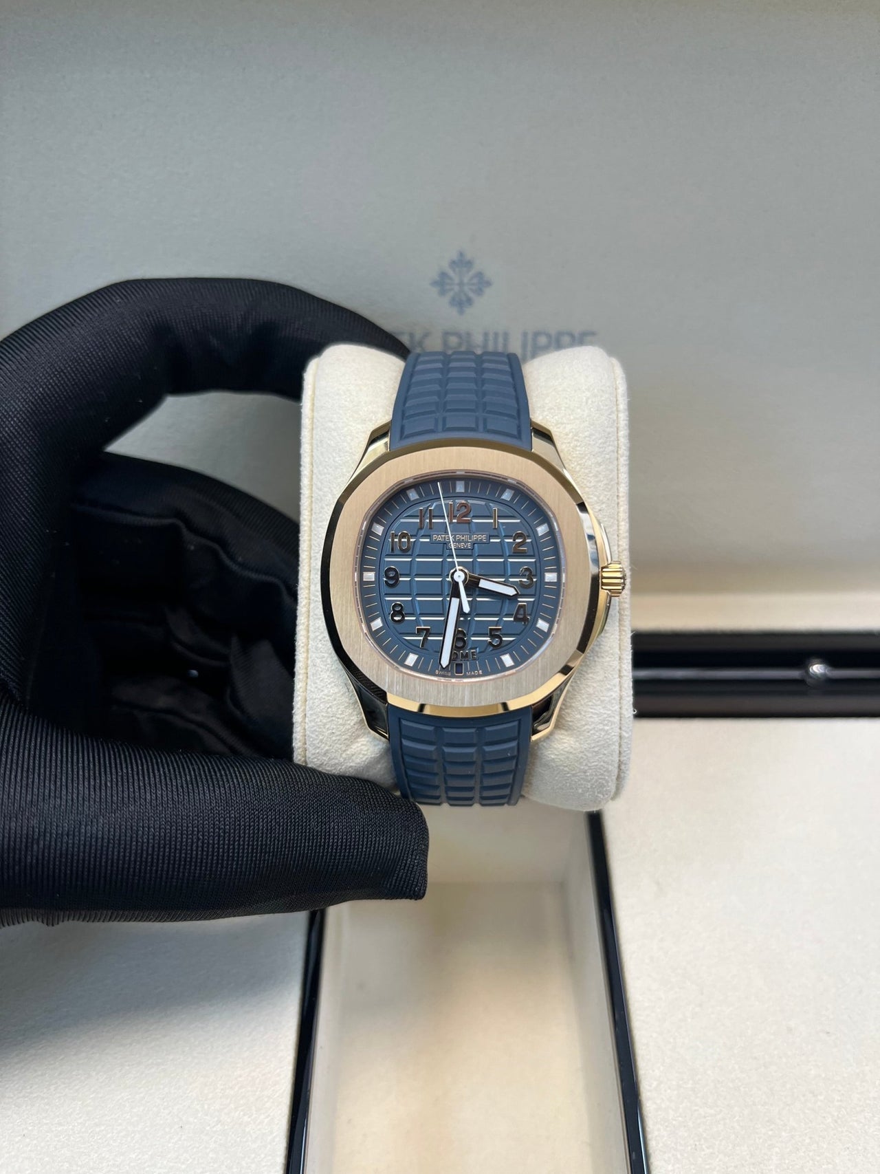 Aquanaut Rose Gold Opaline Blue 5269R-001