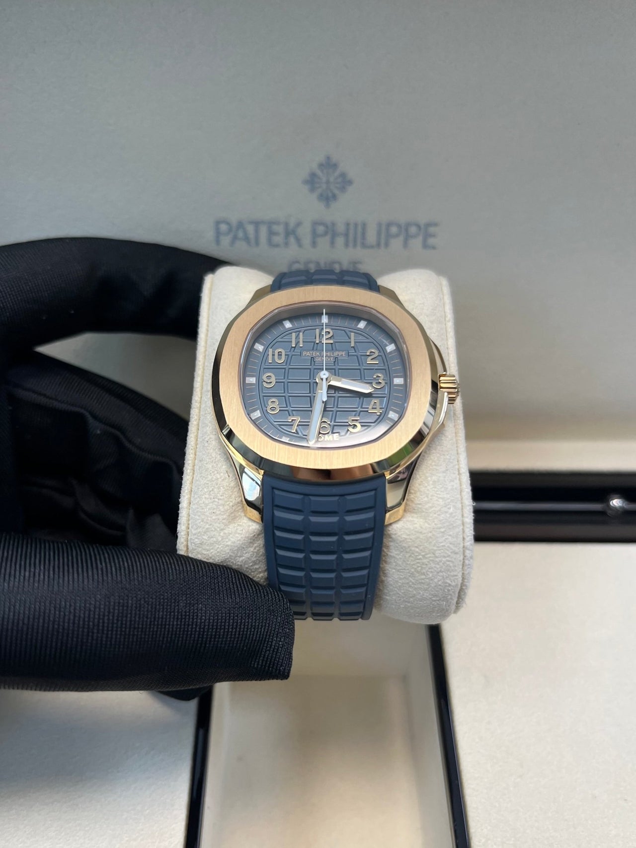 Aquanaut Rose Gold Opaline Blue 5269R-001