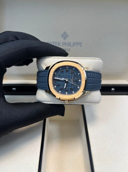 Aquanaut Rose Gold Opaline Blue 5269R-001