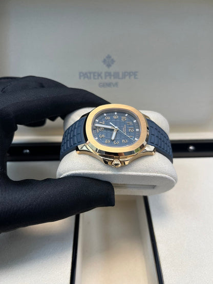 Aquanaut Rose Gold Opaline Blue 5269R-001