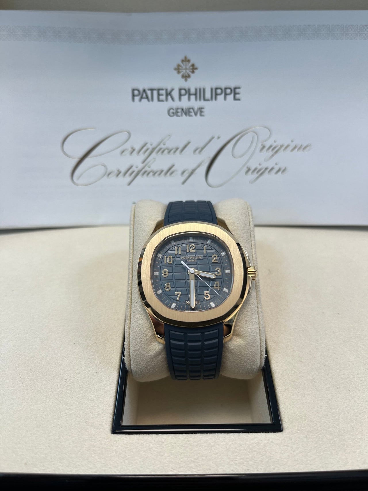 Aquanaut Rose Gold Opaline Blue 5269R-001