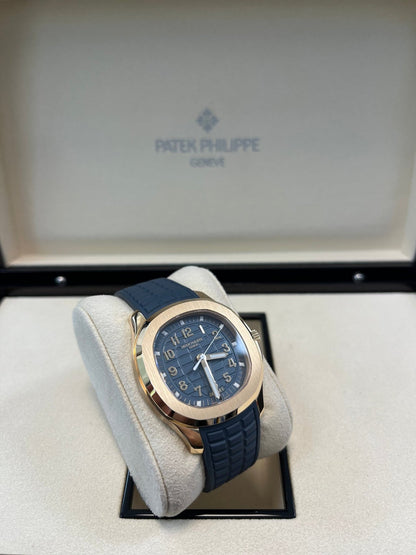 Aquanaut Rose Gold Opaline Blue 5269R-001