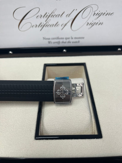 Aquanaut Chronograph Steel Black Dial 5968A-001