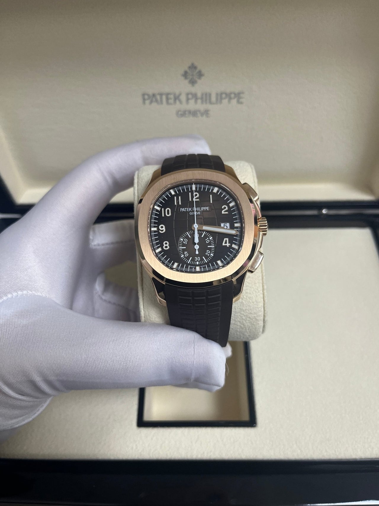Aquanaut Chronograph Rose Gold 5968R-001