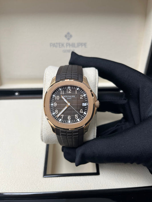 Aquanaut Rose Gold Brown Dial 5167R-001