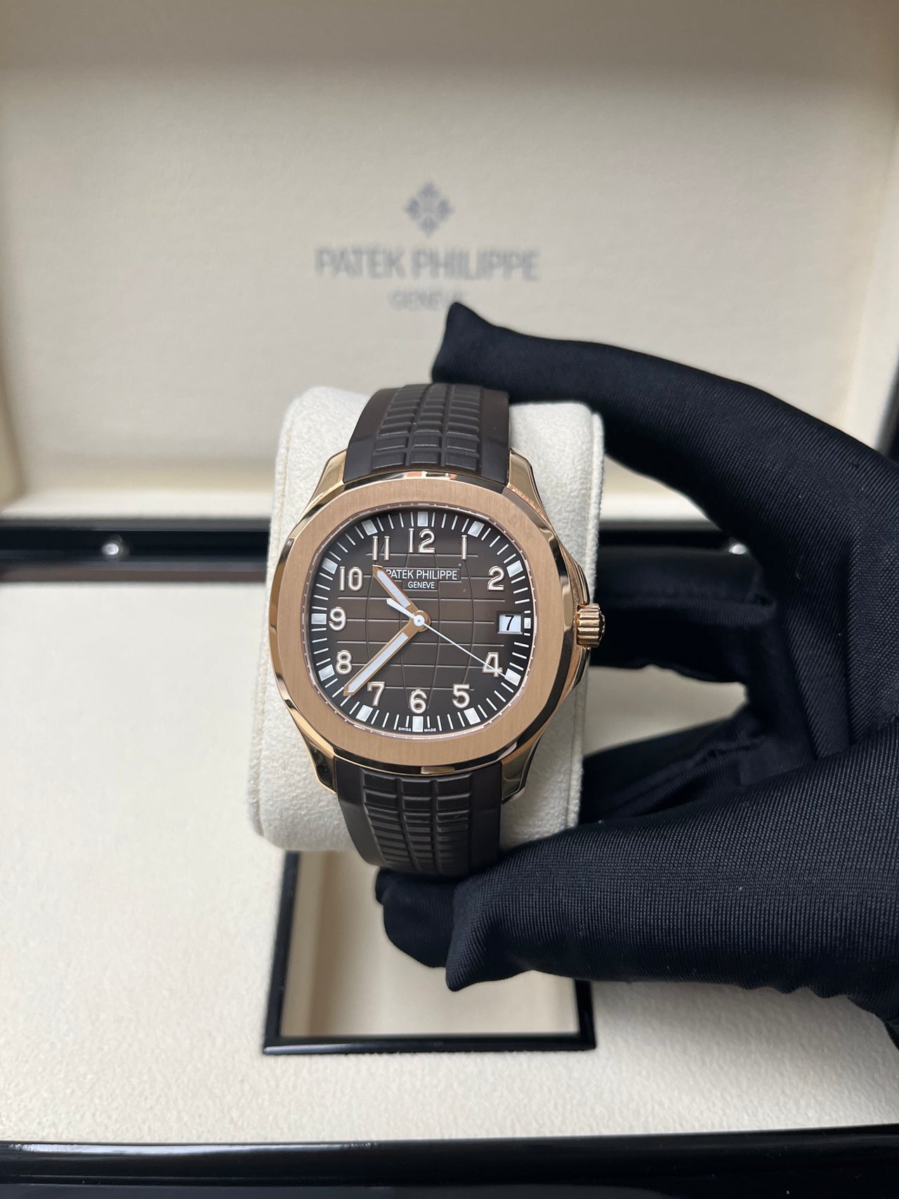Aquanaut Rose Gold Brown Dial 5167R-001