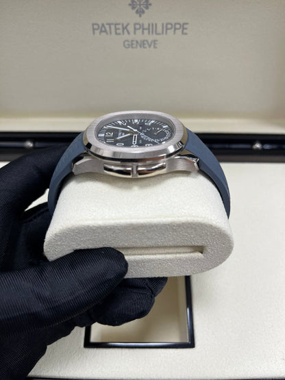 Aquanaut Travel Time White Gold 5164G-001