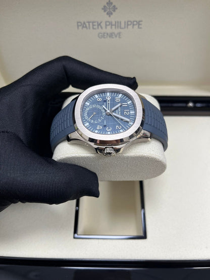 Aquanaut Travel Time White Gold 5164G-001