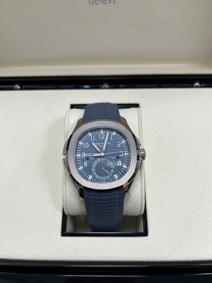 Aquanaut Travel Time White Gold 5164G-001